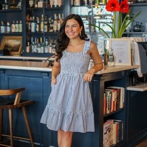 Draper James Striped Dress S